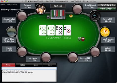 A pokerstars downloaden voor mac