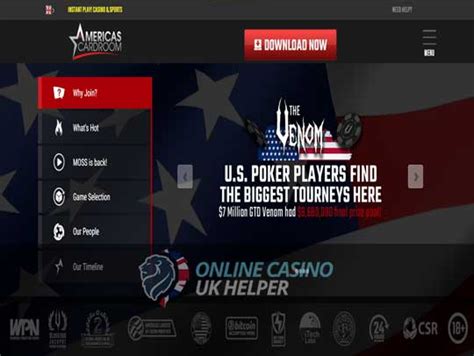 Americas cardroom casino online