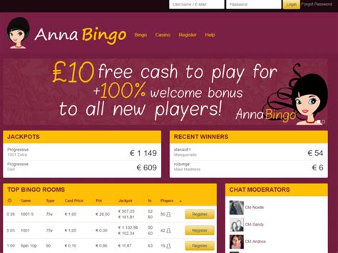 Annabingo casino login