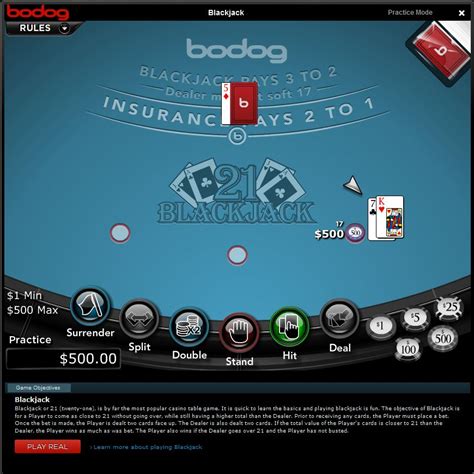 Blackjack 1x2 Gaming Bodog