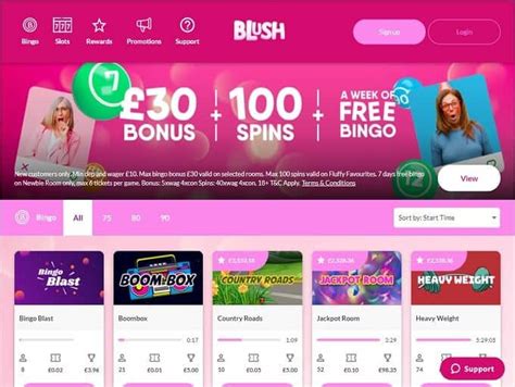 Blush bingo casino Brazil