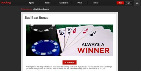 Bodog player complains about bonus insurance