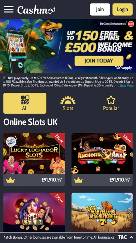 Cashmo casino app