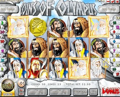 Coins Of Olympus Slot Grátis