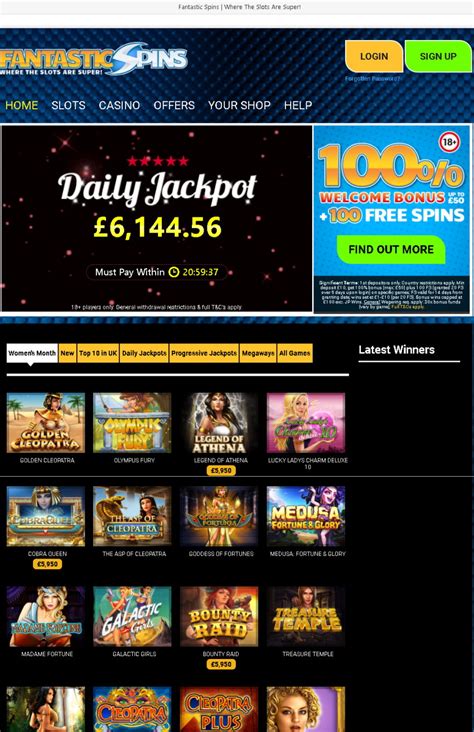 Fantastic spins casino apostas