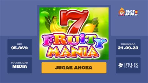 Fruity Mania Betano