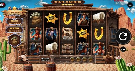 Gold Saloon Superpot Betsson