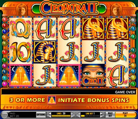 Jogo de casino cleópatra 2 gratis