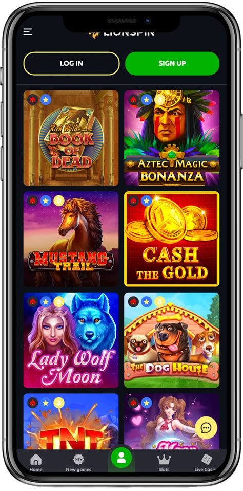 Lionspin casino app
