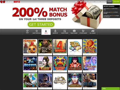 Luckybetz casino review