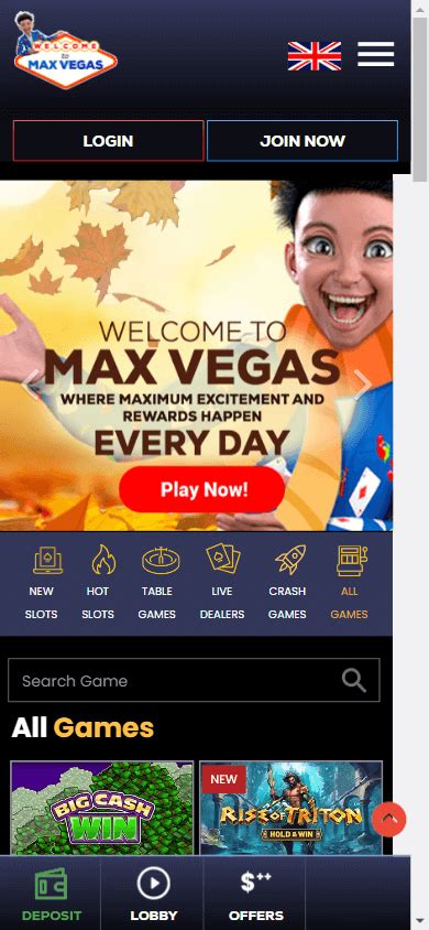 Max vegas casino aplicação