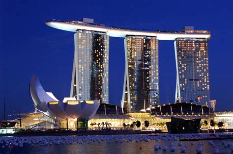 O marina bay sands casino singapura fotos