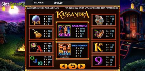 Play Kassandra slot