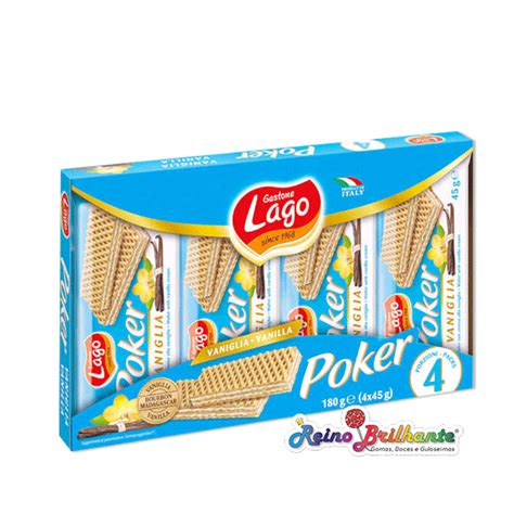 Poker wafers de baunilha