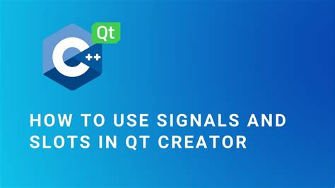 Qt creator sinais e slots tutorial