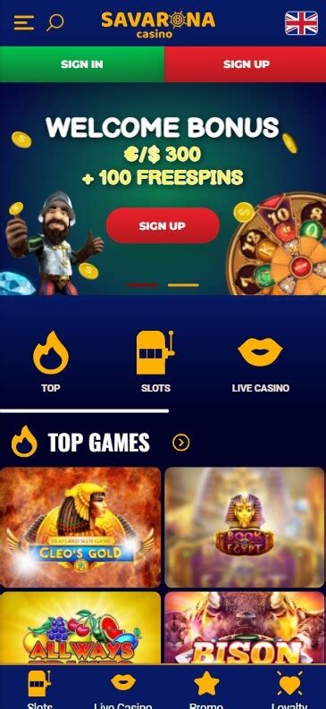 Savarona casino mobile