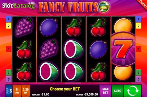 Slot Fancy Fruits Double Rush