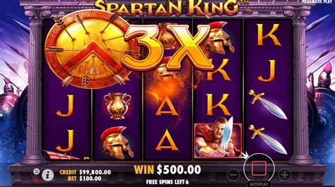 Spartan King Slot Grátis