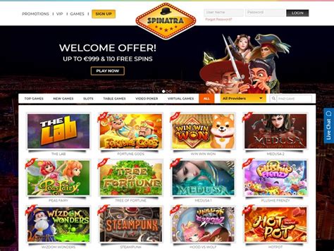 Spinatra casino review