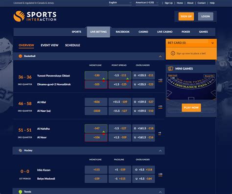 Sports interaction casino apostas