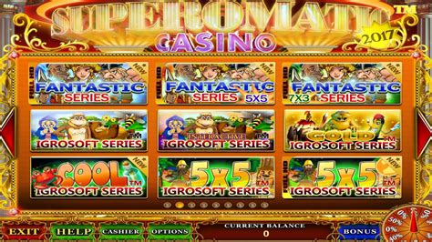 Superomatic casino mobile