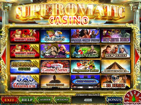 Superomatic online casino Mexico