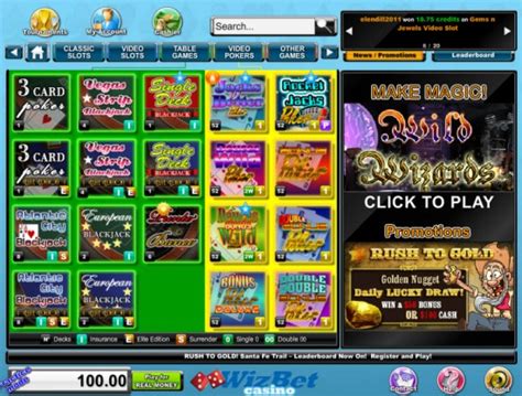 Wizbet casino Bolivia